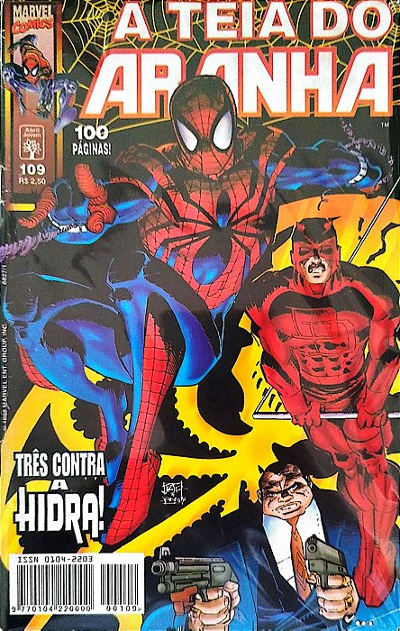 Gibi a Teia do Aranha #109 - Formatinho Autor (1998) [usado]