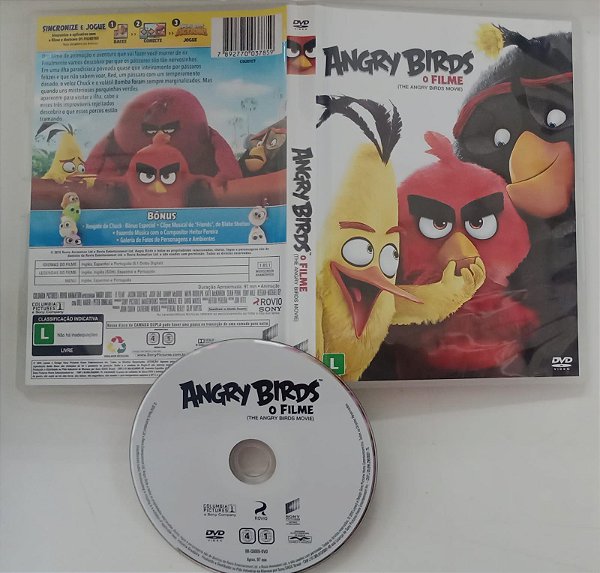 Dvd Angry Birds - o Filme Editora Fergal Reilly e Clay Kaytis [usado]