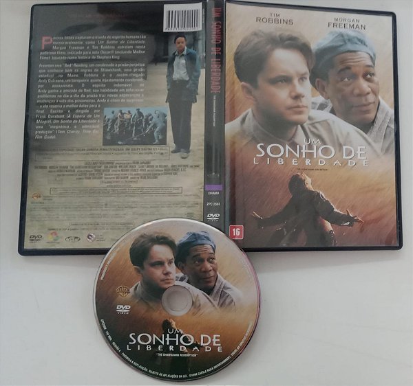 Dvd um Sonho de Liberdade Editora Frank Darabont [usado]
