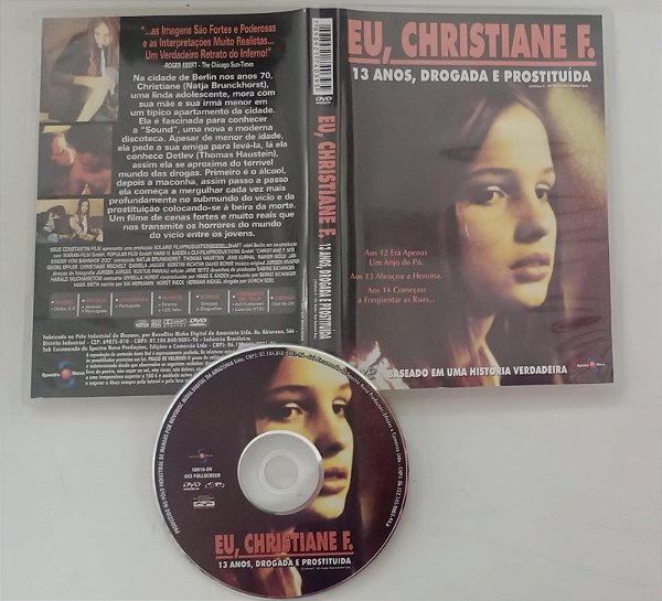 Dvd Eu, Christiane F. Editora Ulrich Edel [usado]