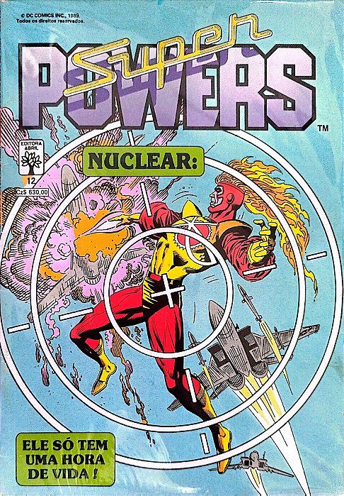 Gibi Superpowers #12 - Formatinho Autor (1989) [usado]