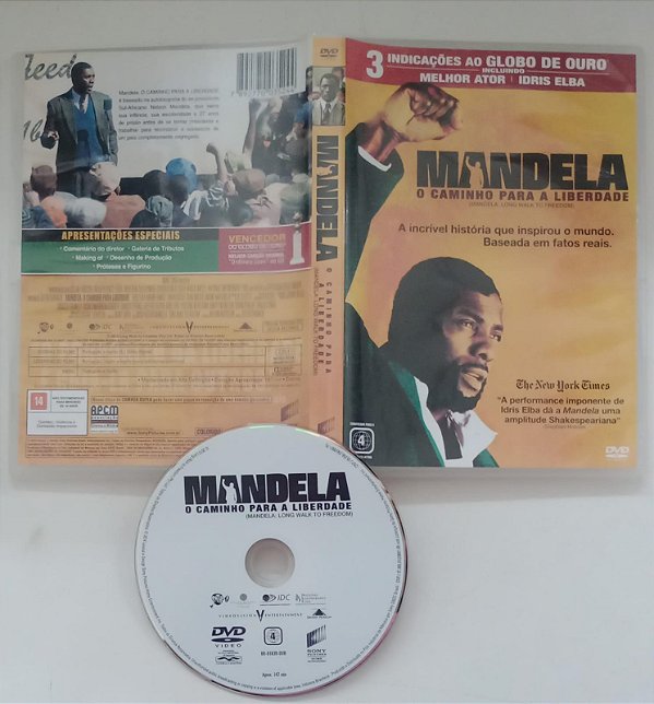 Dvd Mandela - o Caminho para Liberdade Editora Justin Chadwick [usado]