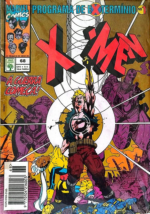 Gibi X-men #68 - Formatinho Autor (1994) [usado]