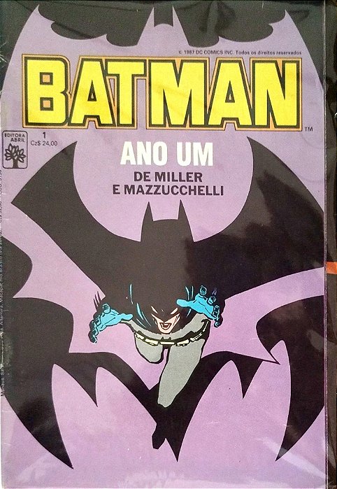 Gibi Batman #1 - Formatinho Autor (1987) [usado]