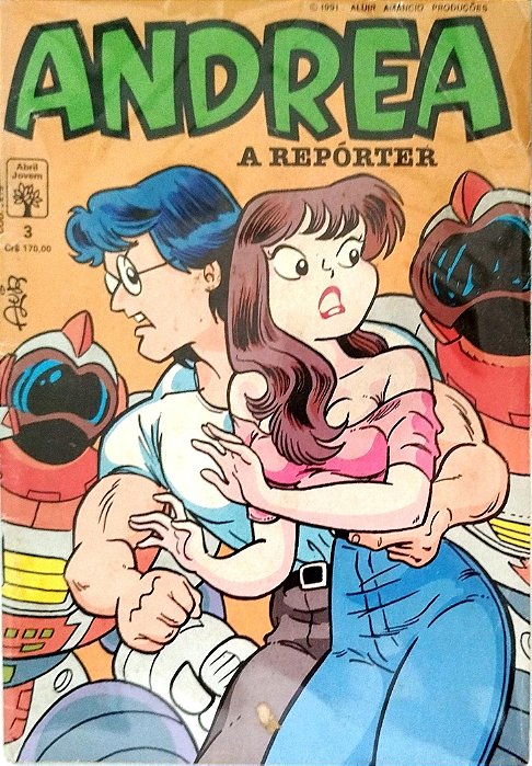 Gibi Andrea: a Repórter #3 Autor (1991) [usado]