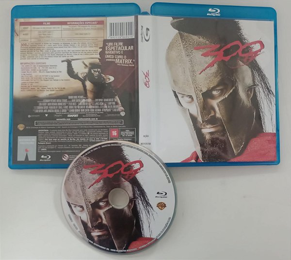 Dvd 300 [blu-ray] Editora Zack Snyder [usado]