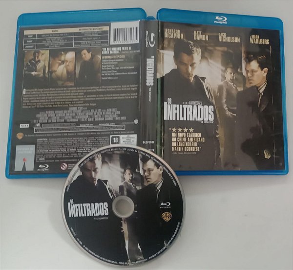 Dvd os Infiltrados [blu-ray] Editora Martin Scorsese [usado]