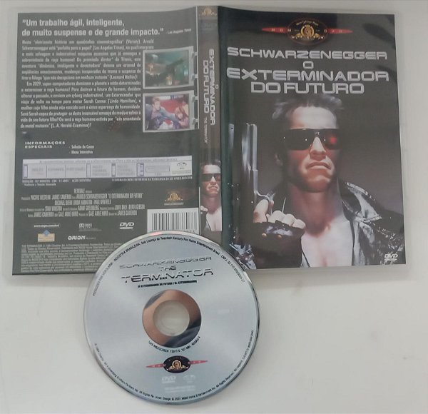 Dvd o Exterminador do Futuro Editora James Cameron [usado]