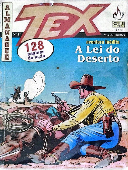 Gibi Almanaque Tex #5 Autor (2000) [usado]