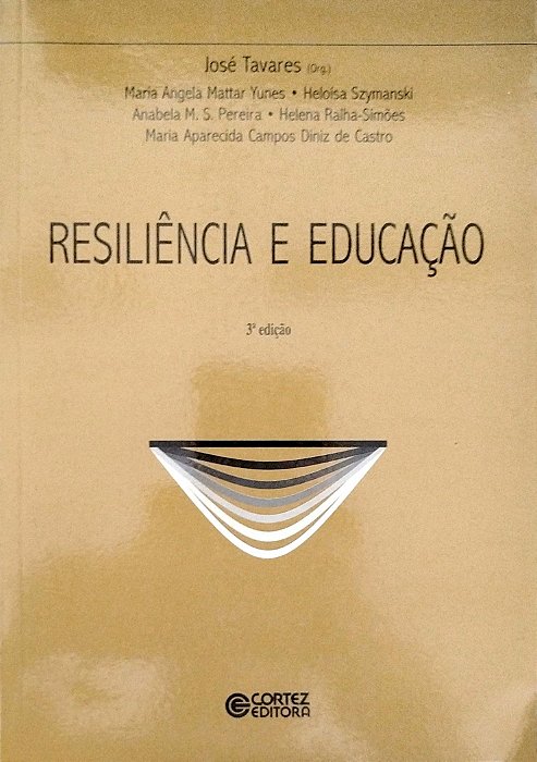 Livro Resiliência e Educação Autor Tavares (org.), José (2002) [seminovo]