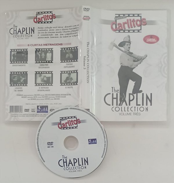 Dvd The Chaplin Collection - Volume 3 Editora Charlie Chaplin [usado]