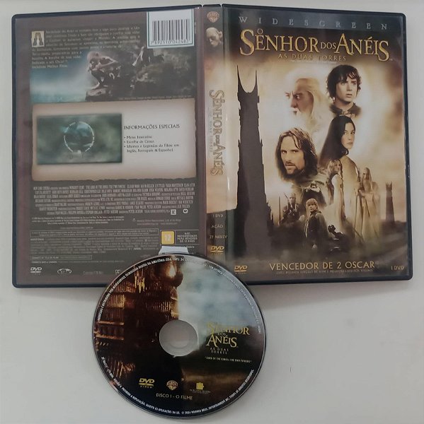 Dvd o Senhor dos Anéis - as Duas Torres Editora Peter Jackson [usado]