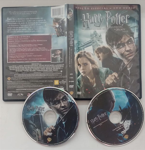 Dvd Harry Potter e as Relíquias da Morte - Parte 1 [dvd Duplo] Editora David Yates [usado]