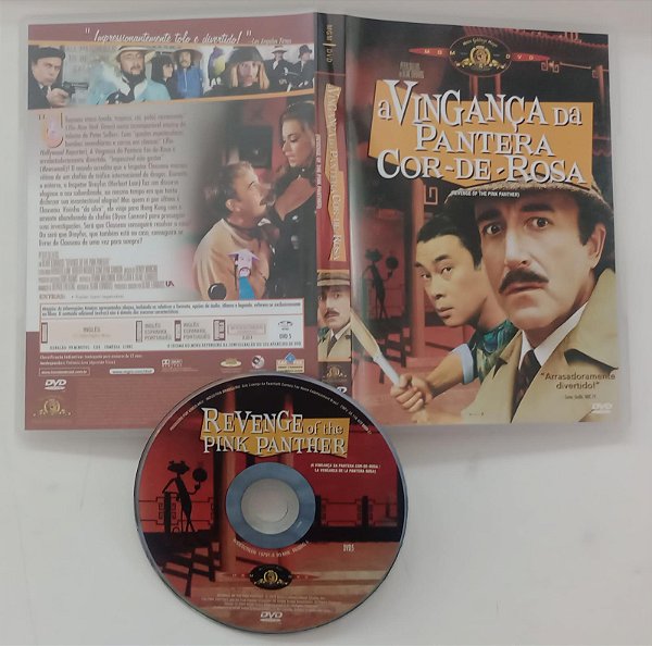 Dvd a Vingança da Pantera Cor-de-rosa Editora Blake Edwards [usado]