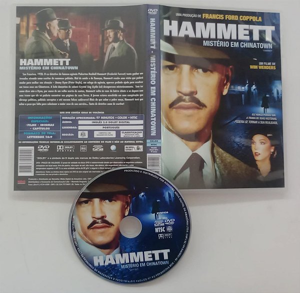 Dvd Hammett - Mistério em Chinatown Editora Wim Wenders [usado]