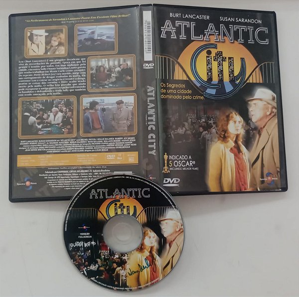 Dvd Atlantic City Editora Louis Malle [usado]