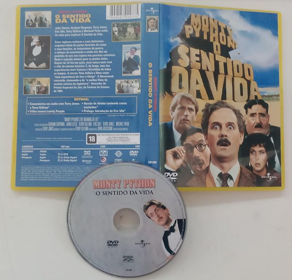 Dvd Monty Python: o Sentido da Vida Editora Terry Jones [usado]