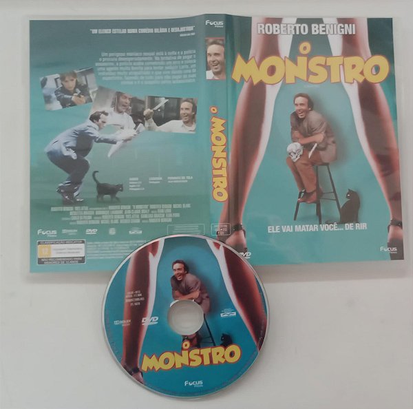 Dvd o Monstro Editora Roberto Benigni [usado]