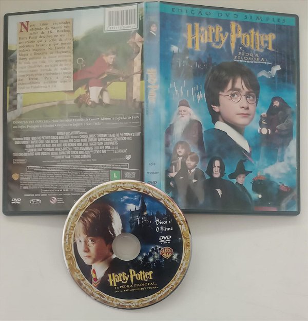 Dvd Harry Potter e a Pedra Filosofal Editora Chris Columbus [usado]