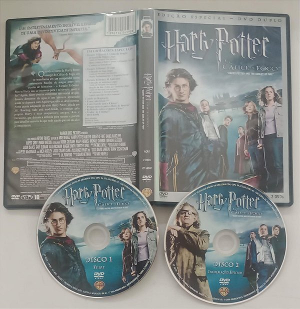 Dvd Harry Potter e o Cálice de Fogo - Dvd Duplo Editora Mike Newell [usado]