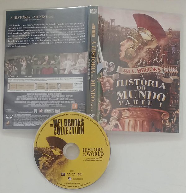 Dvd a História do Mundo - Parte 1 Editora Mel Brooks [usado]