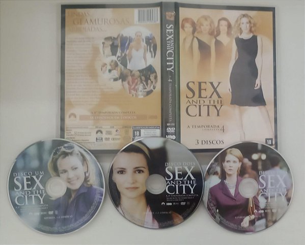 Dvd Sex And The City - a 4ª Temporada Completa [3 Discos] Editora Darren Star [usado]