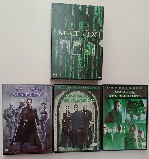 Dvd Matrix - Trilogia (5 Dvds) Editora Irmãos Wachowski [usado]