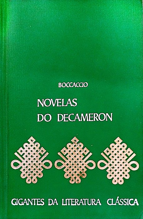 Livro Novelas do Decameron Autor Bocaccio (1971) [usado]