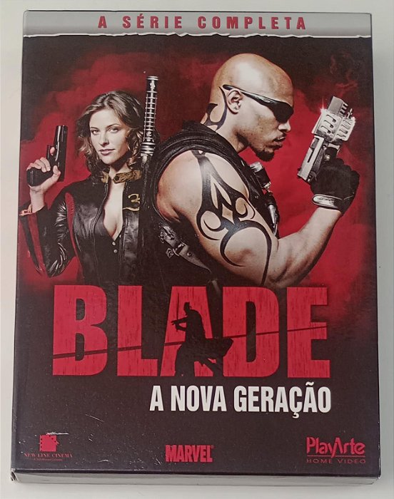 Dvd Blade - a Nova Geração (a Série Completa - 4 Dvds) Editora David S. Goyer [usado]