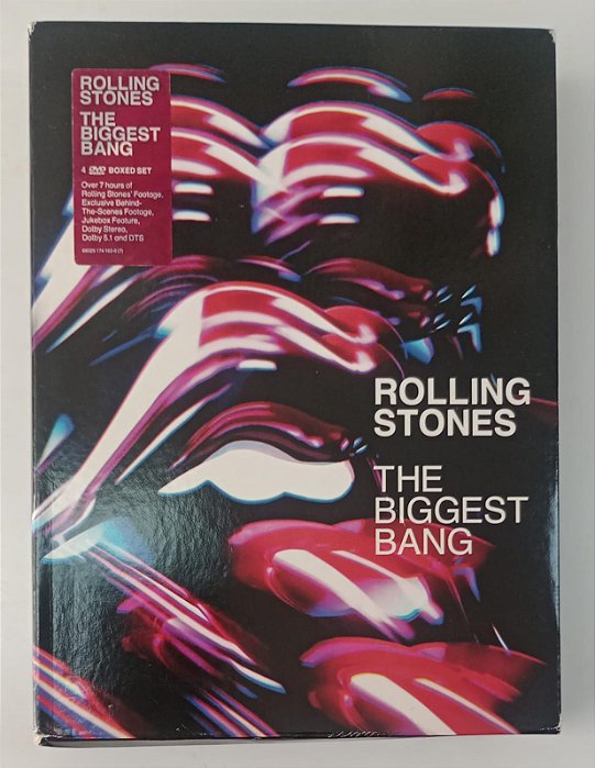 Dvd Rolling Stones - The Biggest Bang (4 Dvds - Importado) Editora [usado]
