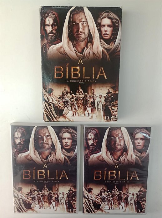 Dvd a Bíblia - a Minissérie Épica (4 Discos) Editora Roma Downey [usado]