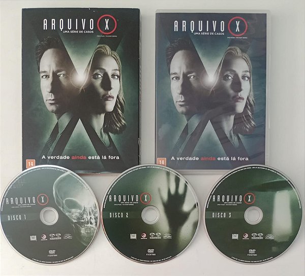 Dvd Arquivo X: Uma Série de Casos / 10ª Temporada (3 Discos) Editora Chris Carter [usado]