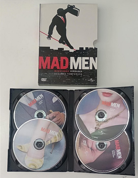 Dvd Mad Men - Segunda Temporada (4 Discos) Editora Matthew Weiner [usado]