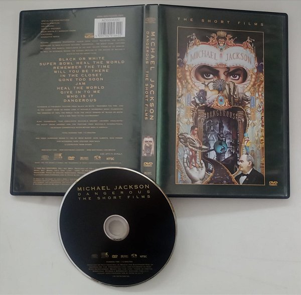 Dvd Michael Jackson - Dangerous: The Short Filmes Editora [usado]