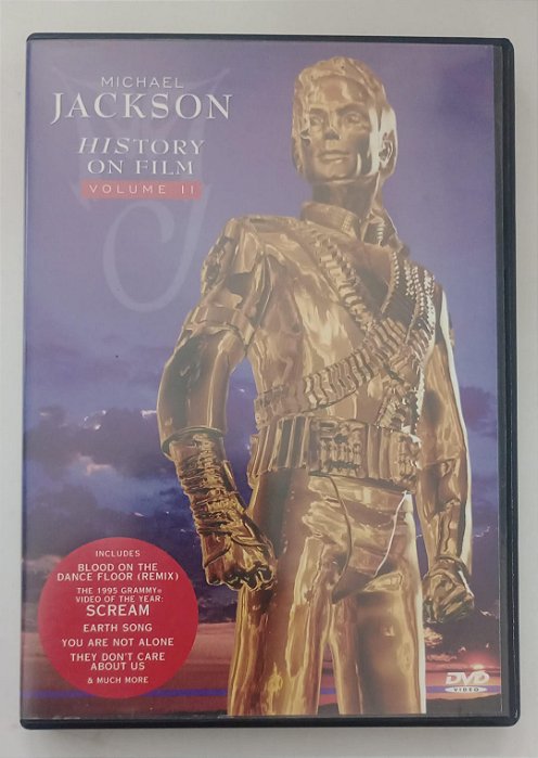 Dvd Michael Jackson - History On Film: Volume 2 Editora [usado]
