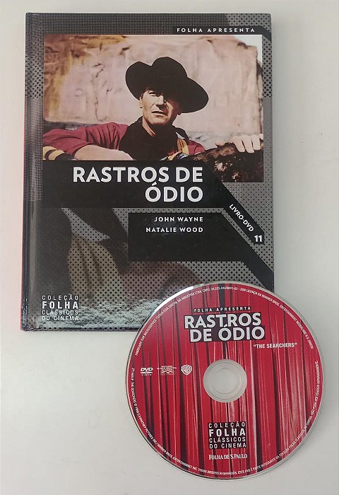 Dvd Rastros de Ódio - Coleção Folha Clássicos do Cinema 11 Editora John Ford [usado]