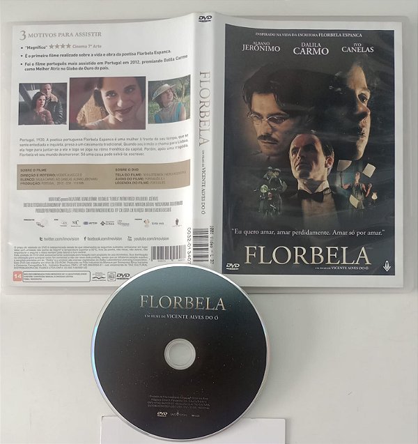 Dvd Florbela Editora Vincente Alves do Ó [usado]