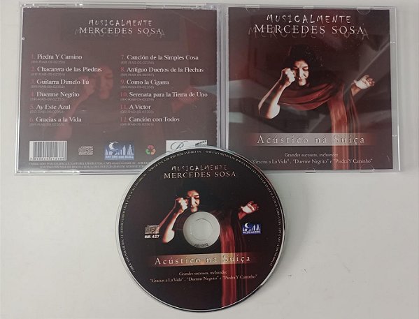 Cd Mercedes Sosa - Acústico na Suiça Interprete Mercedes Sosa [seminovo]