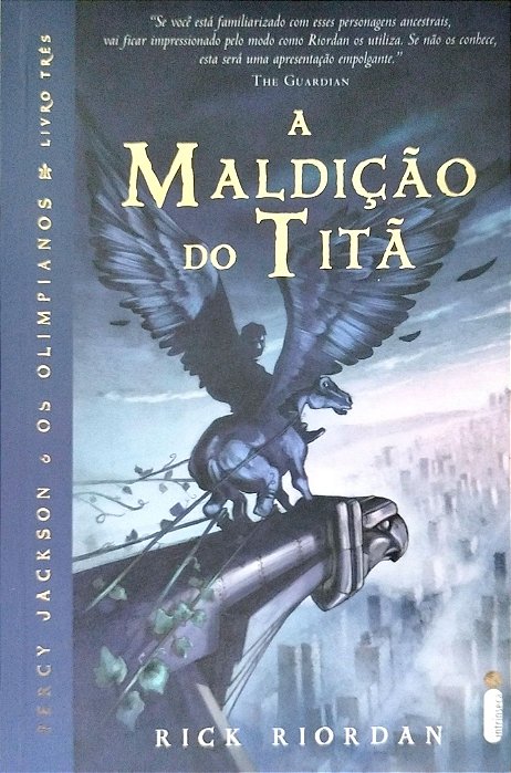 Livro a Maldição do Titã - Percy Jackson e os Olimpianos Livro 3 Autor Riordan, Rick (2009) [seminovo]