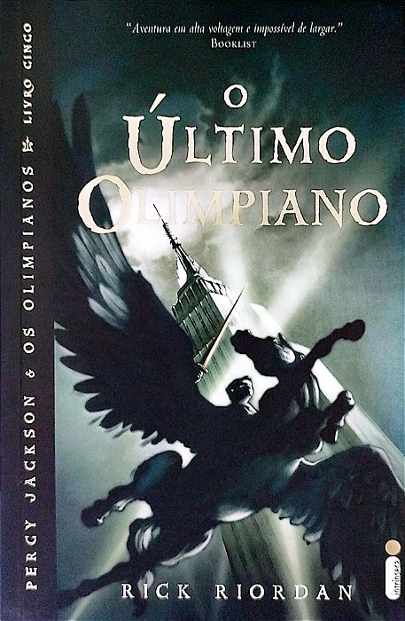 Livro o Último Olimpiano - Percy Jackson e os Olimpianos Livro 5 Autor Riordan, Rick (2010) [seminovo]