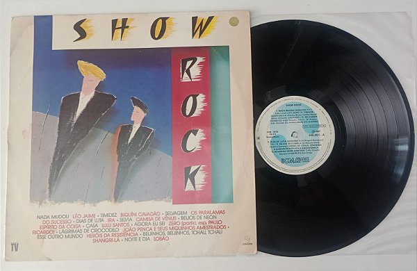 Disco de Vinil Show Rock (lp - Coletânea Nacional 1987) Interprete Vários (1987) [usado]