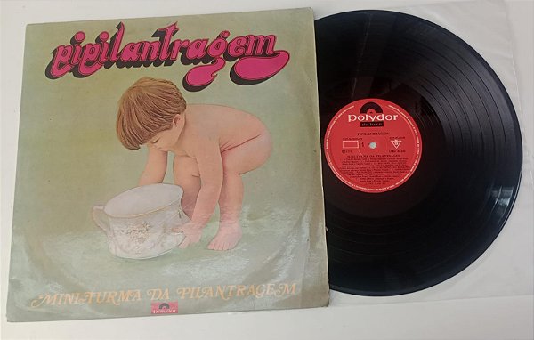 Disco de Vinil Pipilantragem - Mini-turma da Pilantragem (lp 1970) Interprete Pipilantragem (1970) [usado]