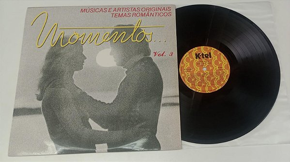 Disco de Vinil Momentos... Vol. 3 (lp - Coletânea Internacional 1980) Interprete Vários (1980) [usado]