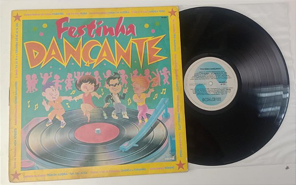 Disco de Vinil Festinha Dançante (lp - Coletânea Nacional 1990) Interprete Vários (1990) [usado]