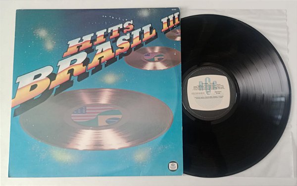Disco de Vinil Hits Brasil 3 (lp - Coletânea Internacional 1988) Interprete Vários (1988) [usado]