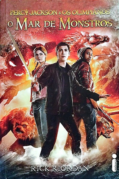 Livro o Mar de Monstros - Percy Jackson e os Olimpianos Livro 2 Autor Riordan, Rick (2013) [usado]