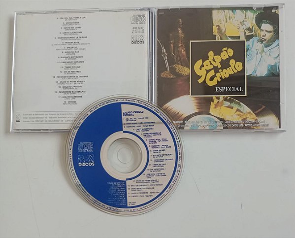 Cd Galpão Crioulo Especial (1993) Interprete Vários Artistas (1993) [usado]