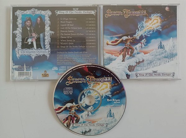 Cd Luca Turilli - King Of The Nordic Twilight Interprete Luca Turilli (1999) [usado]