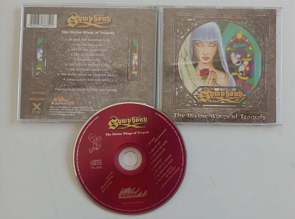 Cd Symphony X - The Divine Wings Of Tragedy Interprete Symphony X (1996) [usado]