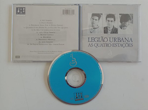 Cd Legião Urbana - as Quatro Estações Interprete Legião Urbana (1995) [usado]